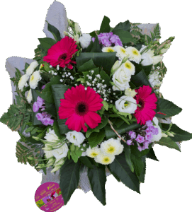 Bouquet bulle - rose