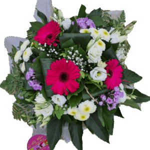 Bouquet bulle - rose
