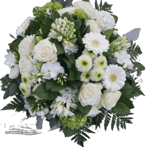 Bouquet bulle - blanc