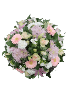 Coussin rond 50 cm - pastel